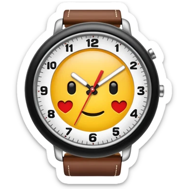 analog watch sticker
