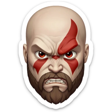 kratos sticker