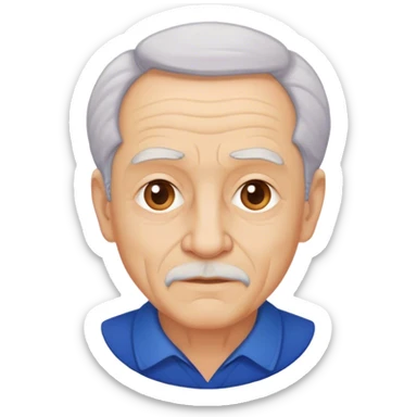 Older French man with nice taste sticker