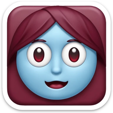  dark burgandy and light blue colour instead   sticker