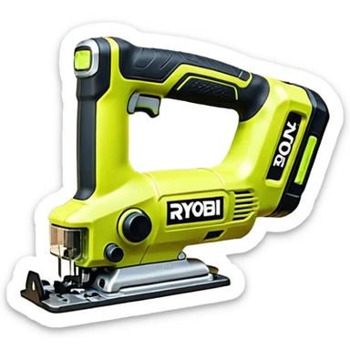 RYOBI ONE+ HP 18V Brushless Cordless Jig Saw (Tool Only) ems sticker