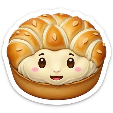 baked Dough sticker