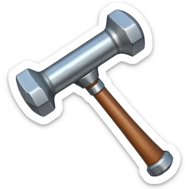 croisement de marteau sticker