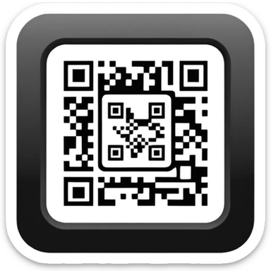 Qr code sticker