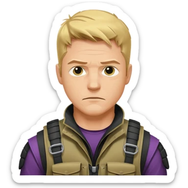 Hawkeye  Clint Barton
 sticker