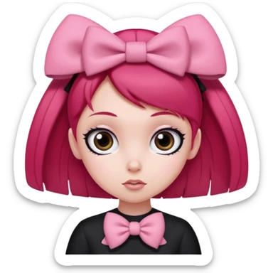 Blossom from powerpuff girls sticker