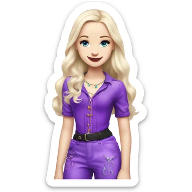 Dove cameron as Mal from descendants show sticker