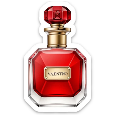 valentino perfume bottle sticker