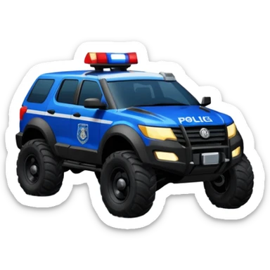 Snow planet dark scary Imperial Shock Troopers police off road interceptor  sticker