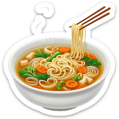 asian soup sticker