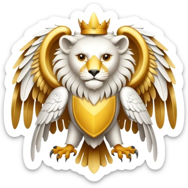 give me a symbol to combine my polish and macedonian roots that is simple and legible sticker