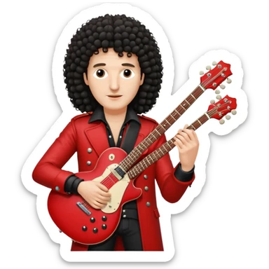Brian may avec red special 1975 sticker