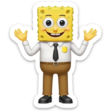 SpongeBob SquarePants 1999 sticker