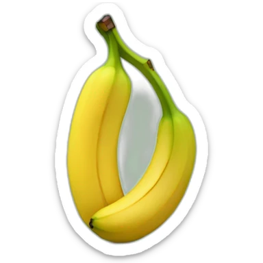 une banane sticker