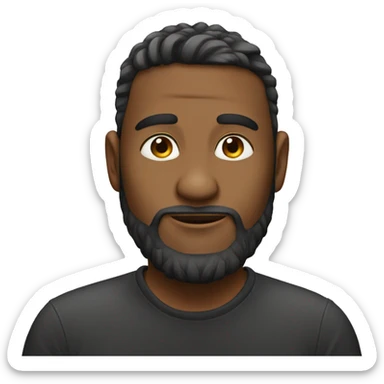 Prete con capelli biondi  sticker