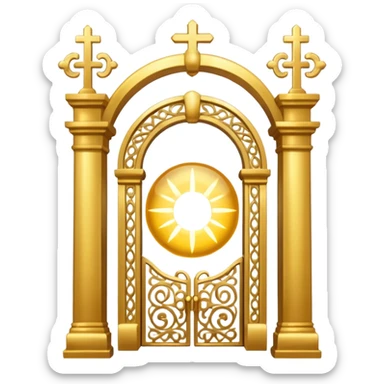 heavenly gate sticker