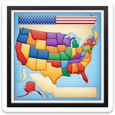 UNITED STATES sticker