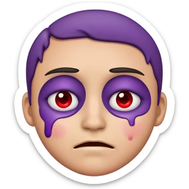 injured face emoji sticker