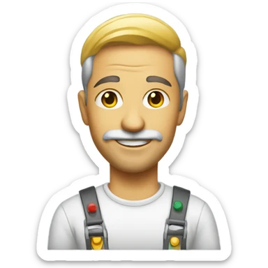 Automotive painter sticker