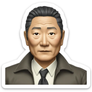 Takeshi Kitano sticker