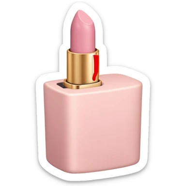 light pink lipstick brand sticker