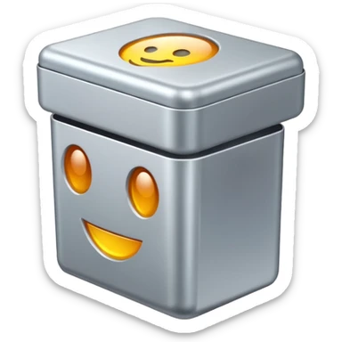 Producto immunocala caja color plateado sticker