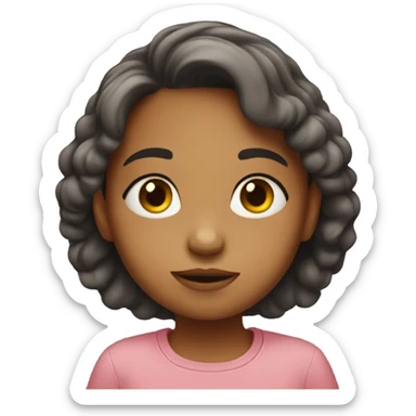 Innocent girl sticker