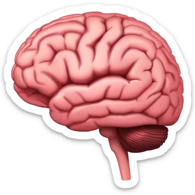 cerebro sano sticker