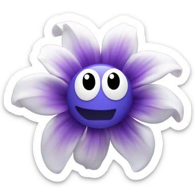 Anemone bumping EDM music sticker