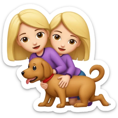 Couple doing doggy style sex sticker