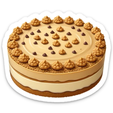 biscoff cheesecake sticker
