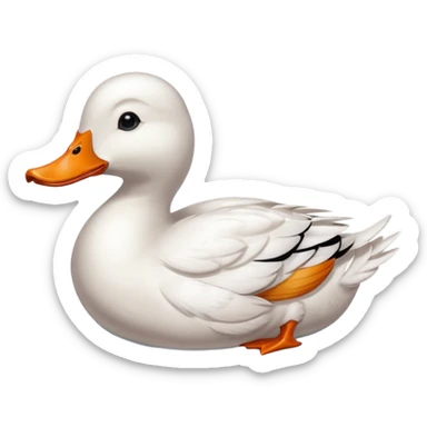 Duck sticker
