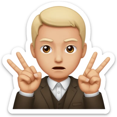 Ademanes groseros sticker