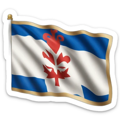 Drapeau du Québec sticker
