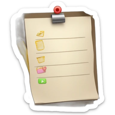 to do list sticker