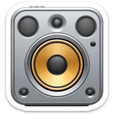 mac os icon speaker volume sticker