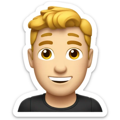 Greg wiggle design body shoulders sticker