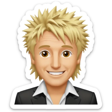 Rod Stewart sticker