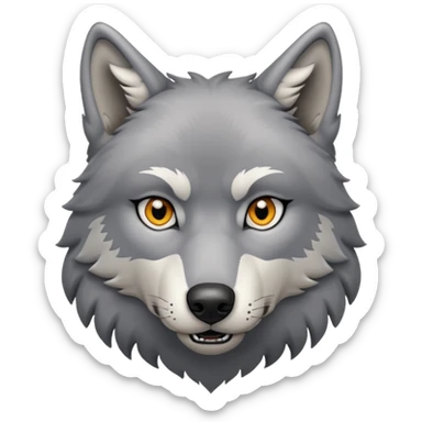 Alpha wolf  sticker