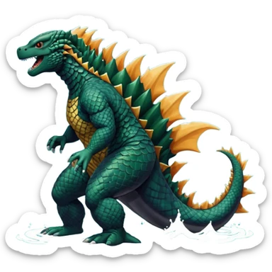 legendary godzilla/monsterverse godzilla sticker