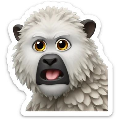 Gypaetus barbatus sticker