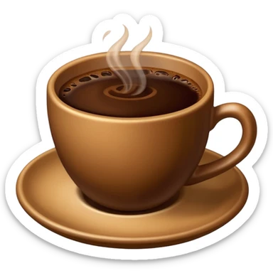 Generate a emoji of colombian coffee. Make a perfect reference. sticker