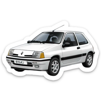 Renault clio williams sticker
