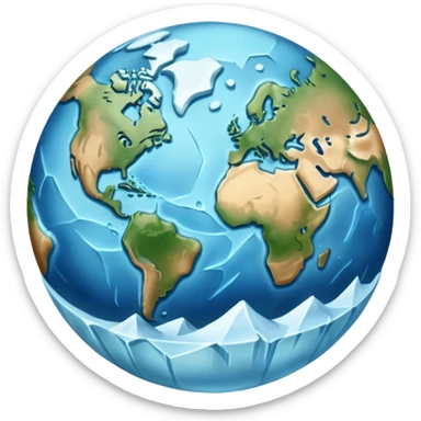 cold-looking-earth sticker