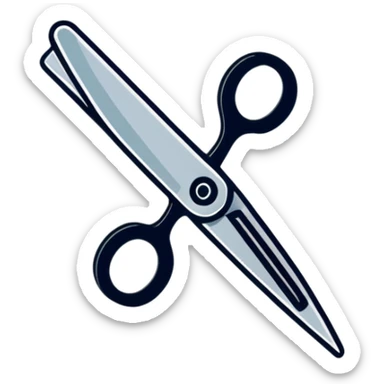 scissors sticker