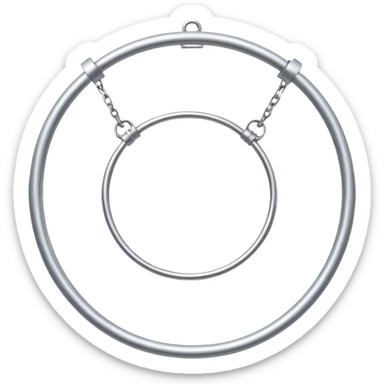 aerial hoops sticker