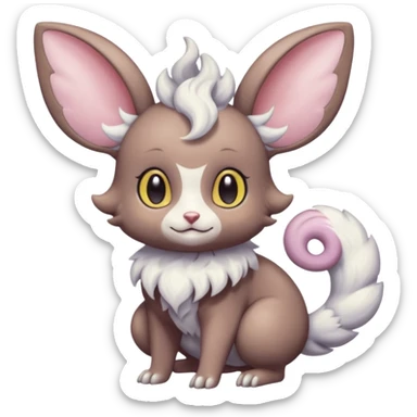  Fey Toony Espurr-Minccino-fusion-hybrid sticker