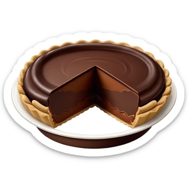 Edwards chocolate creme pie in Edwards packaging  sticker