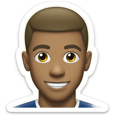 mbappe acore a gola sticker