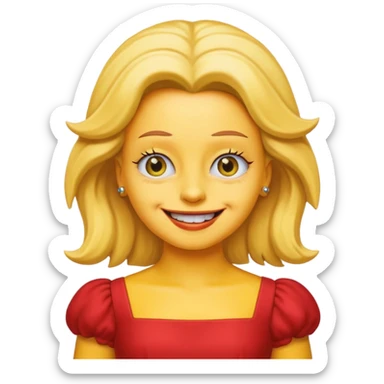 real lisa simpson sticker